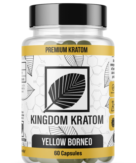 Yellow Borneo Kratom Capsules