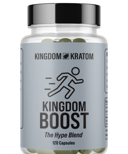 Kingdom Kratom Boost Blend 120ct