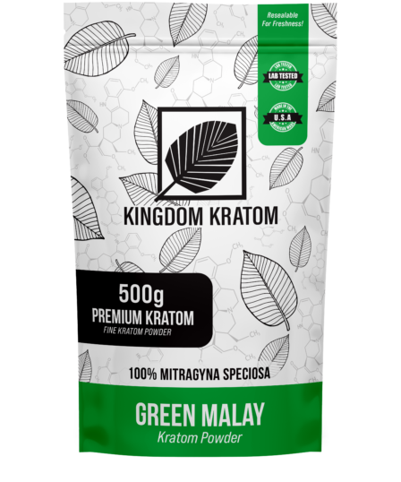Green Malay Kratom Powder 500g