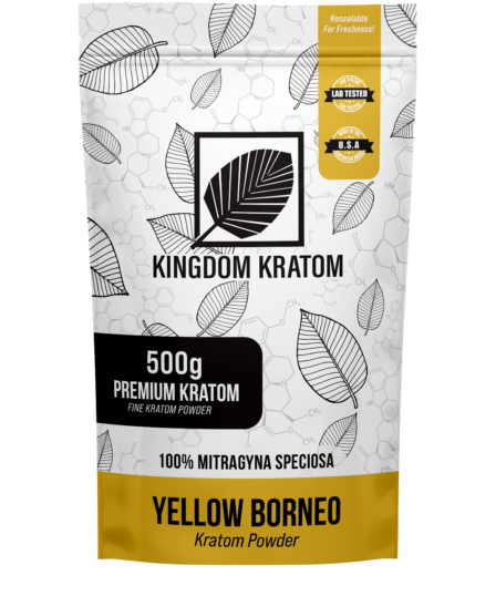 Yellow Borneo Kratom Powder 500g