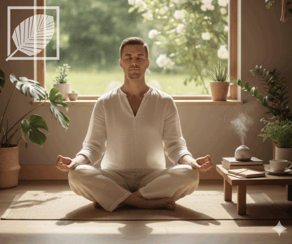 Meditation, grounding, mindfulness with Kratom
